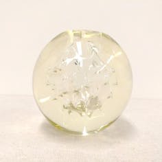 白瑠璃ガラス Spike Vessel